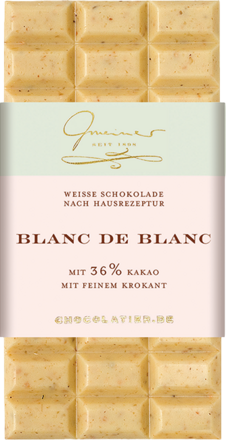 Gmeiner Tafelschokolade Blanc de Blanc