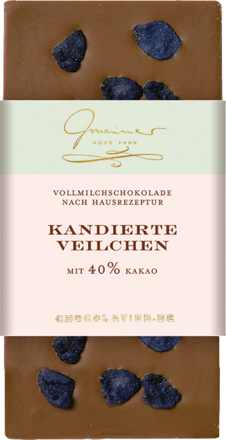 Gmeiner Tafelschokolade Kandierte Veilchen