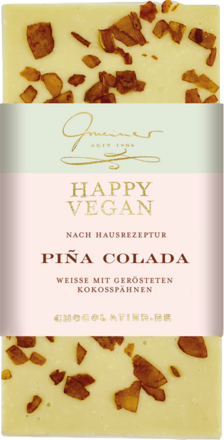 Gmeiner Tafelschokolade Happy Vegan Piña Colada