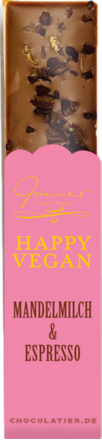 Gmeiner Happy Vegan Riegel Mandelmilch &amp; Espresso