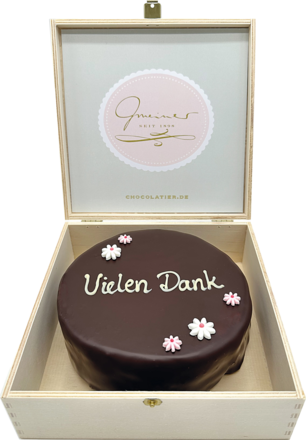 Gmeiner hochfeine Sachertorte  Vielen Dank