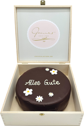 Gmeiner hochfeine Sachertorte Alles Gute