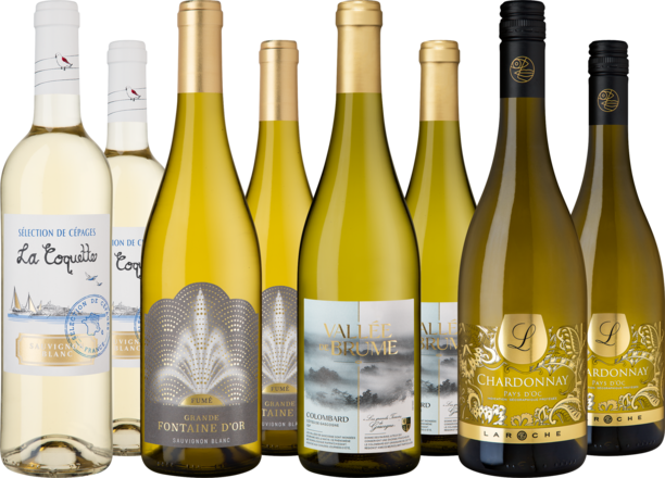 Entdeckerpaket &quot;Frankreichs feine Weißweine&quot;