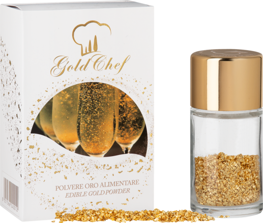 Goldstaub aus echtem Blattgold 23Karat