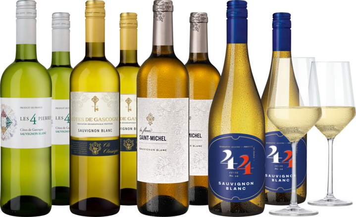 Weinpaket Frankreichs fabelhafte Sauvignon Blancs