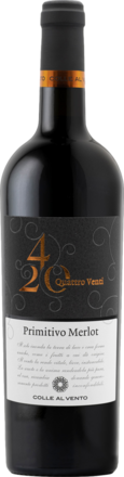 2022 Colle al Vento 4/20 Primitivo Merlot