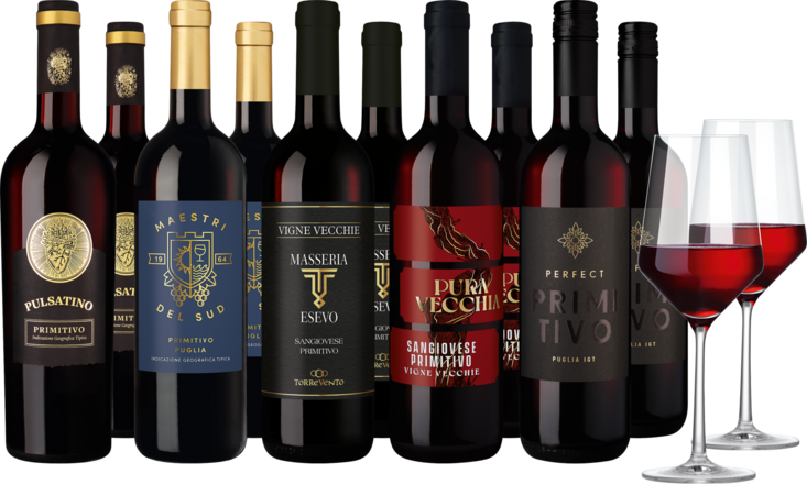 Weinpaket Best of Primitivo