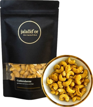 Jalall D’or Cashewkerne Curry und Salz