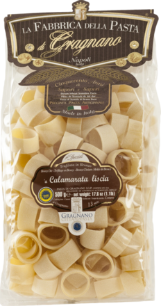 Pasta di Gragnano Calamarata liscia