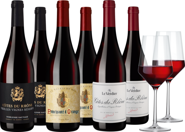 Probierpaket Côte du Rhône
