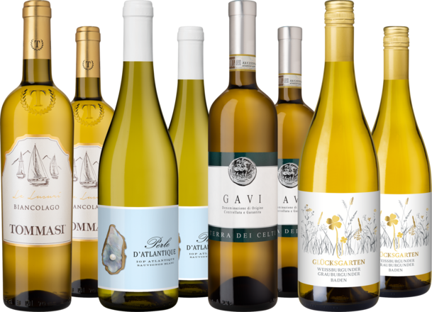 Weinpaket &quot;Feine Weißweine für den Sommer&quot;