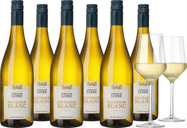 2024 Vorteilspaket &quot;Corine de Loire Sauvignon Blanc&quot;