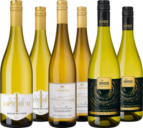 Goldprämierte Grauburgunder-Auswahl im Paket