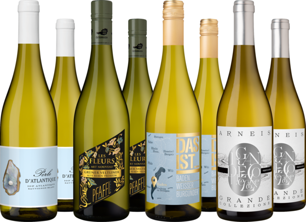 Prämierte Weißwein-Auswahl im Paket
