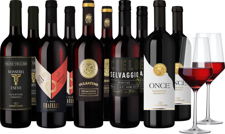 Weinpaket &quot;Best of Primitivo&quot;