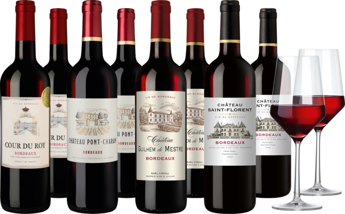 Weinpaket &quot;Prämiertes Bordeaux&quot;