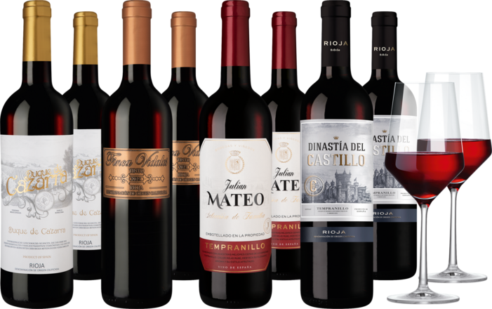 Weinpaket &quot;Prämierte Tempranillo&quot;