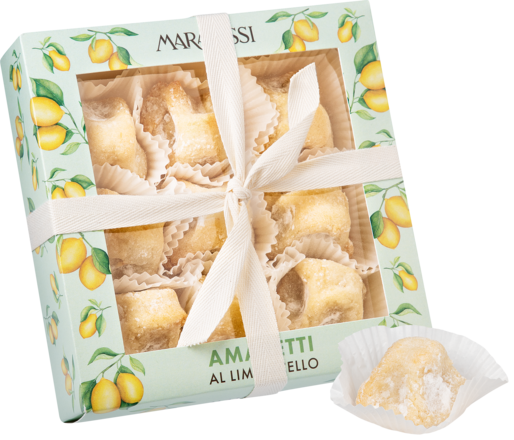 Soft Amaretti al Limoncello