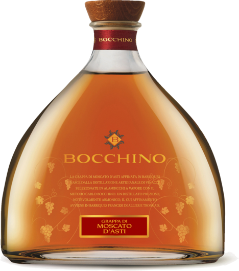 Grappa di Moscato d' Asti affinata in Barriques