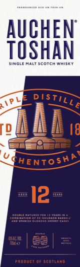 Auchentoshan 12 Years Single Malt Scotch Whisky