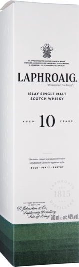 Laphroaig 10 YO Islay Single Malt Scotch Whisky