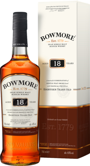 Bowmore 18 Years Islay Single Malt Scotch Whisky