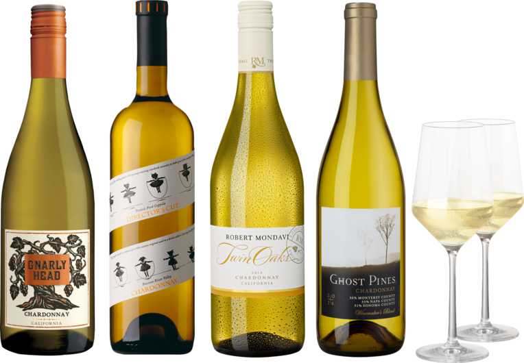 Kalifornische Chardonnays im Paket