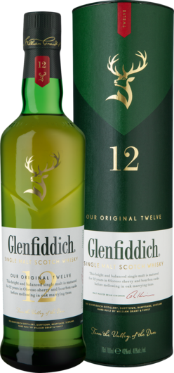 Glenfiddich 12 Years Single Malt Whisky