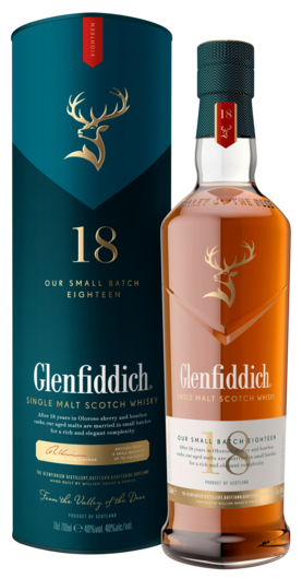 Glenfiddich 18 Years Single Malt Whisky
