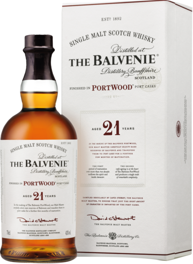 Balvenie 21 Year Old Portwood Single Malt Whisky