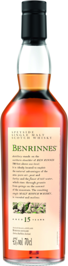 Benrinnes 15 Years Flora &amp; Fauna Collection