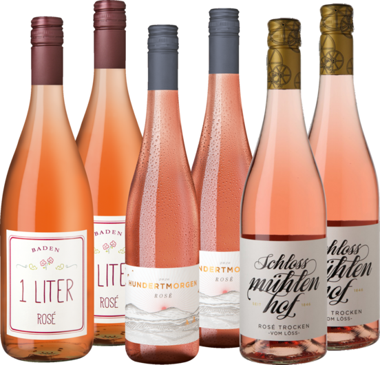 Deutsche Rosé Lieblinge im Paket