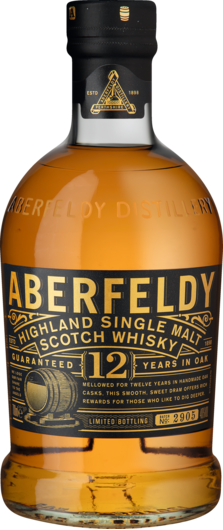 Aberfeldy 12 Years Single Malt Scotch Whisky