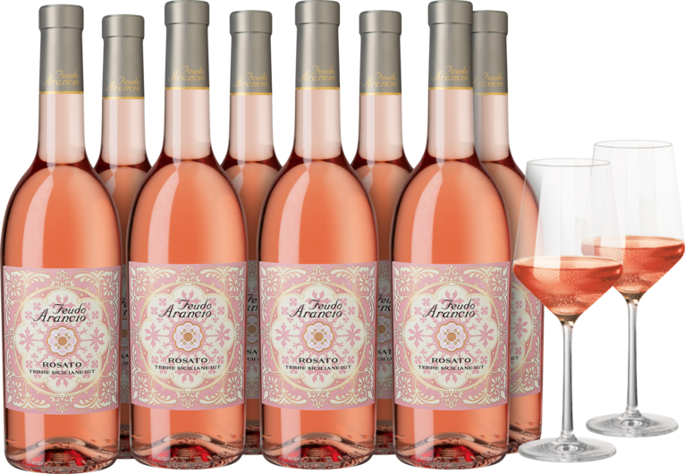 2020 Weinpaket Feudo Arancio Rosato