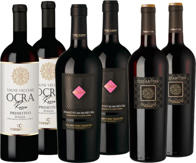Primitivo Empfehlungen im Paket