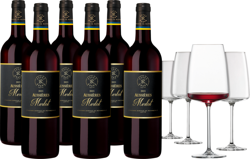 2021 Vorteilspaket Rothschild Aussières Merlot