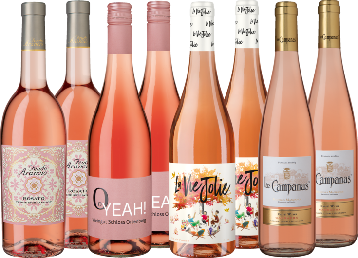 Rosé Lieblinge für den Frühling im Paket