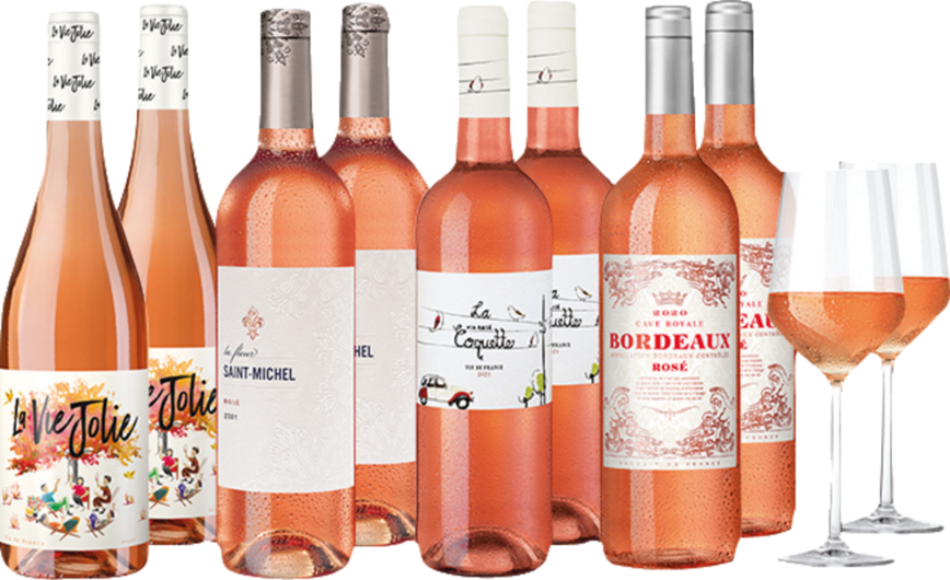 Weinpaket "La Vie en rosé"