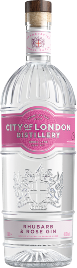 City of London Destillery Rhubarb &amp; Rose Gin