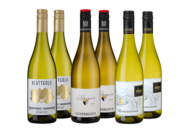 Entdeckerpaket Grauburgunder trifft Weißburgunder