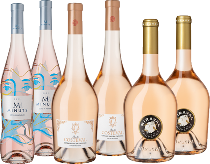 Unsere liebsten Provence Rosé im Paket