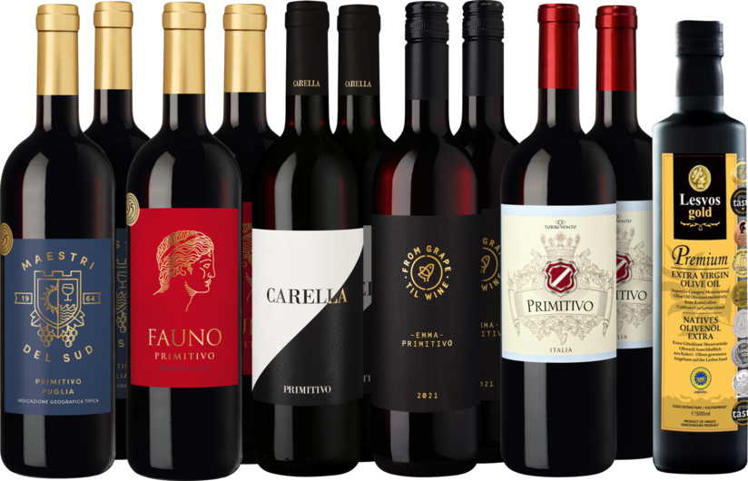 Weinpaket "Primitivo-Genuss"