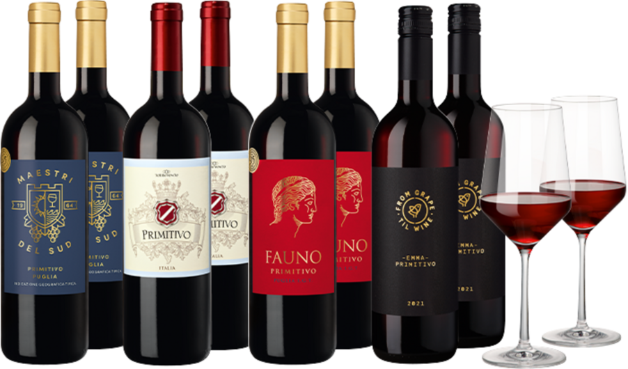 Weinpaket "Best of Primitivo"