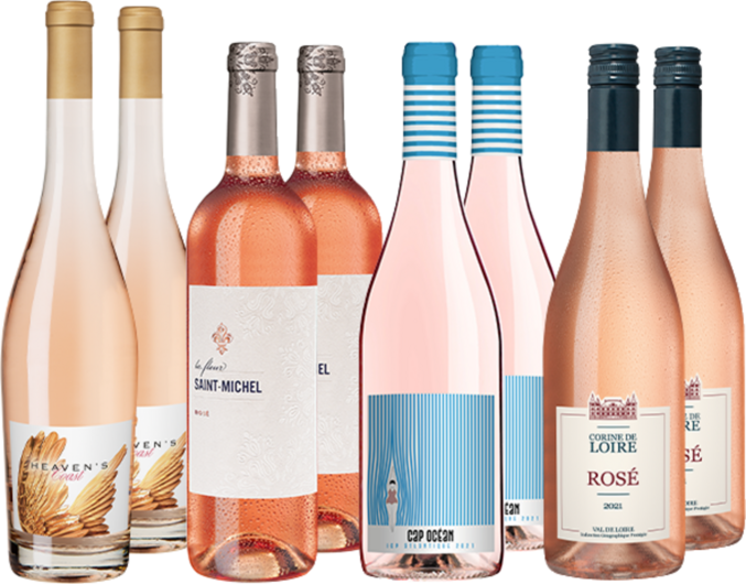 Französische Rosé Klassiker im Paket