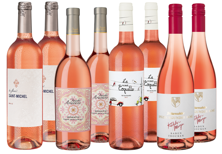Rosé highlights im Paket