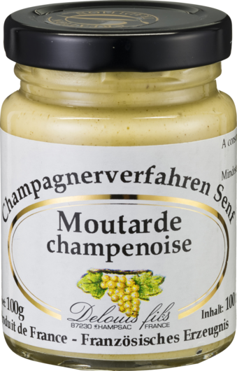 DELOUIS - Senf mit Champagne Wein