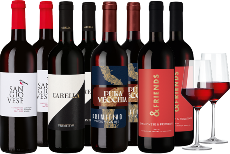 Weinpaket 'Süditalien Probierpaket'