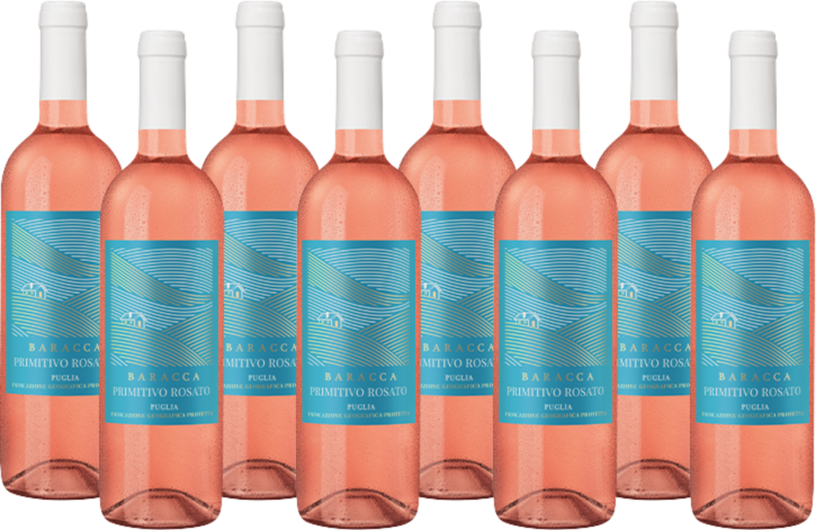 Weinpaket "Baracca Primitivo Rosato"
