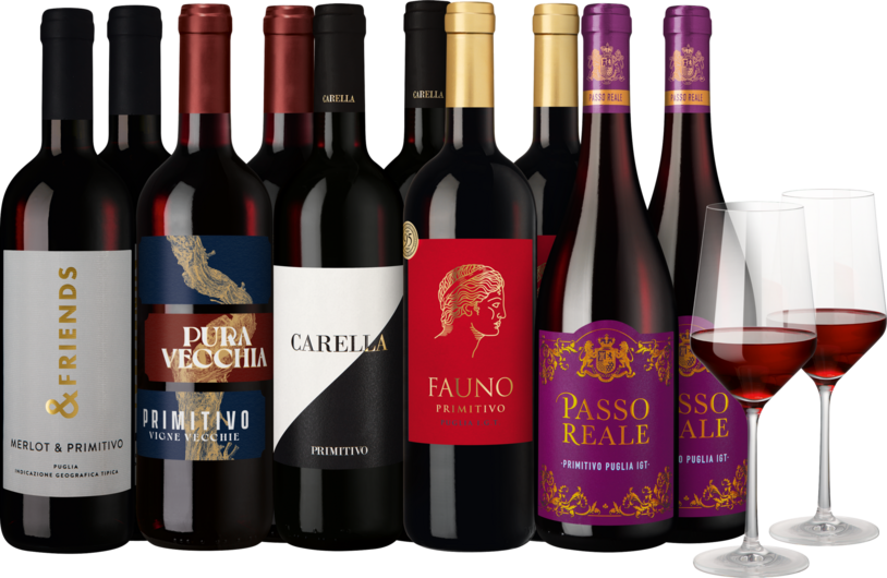 Weinpaket "Best of Primitivo"
