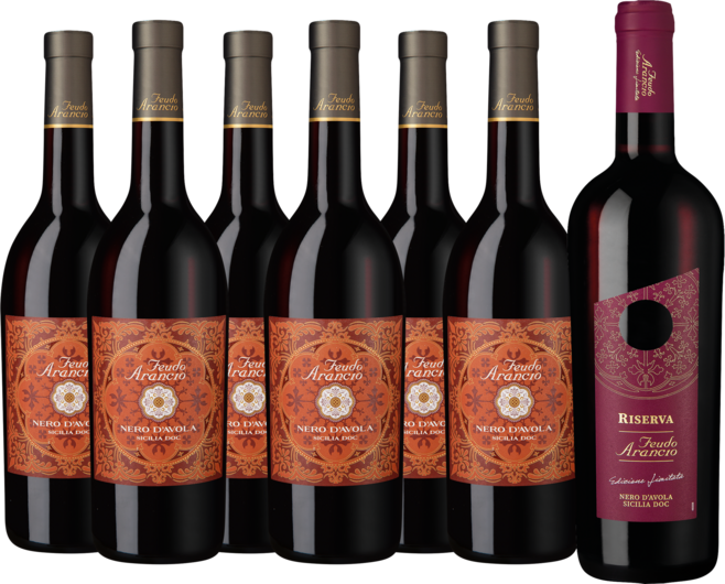 Vorteilspaket Feudo Arancio Nero d'Avola